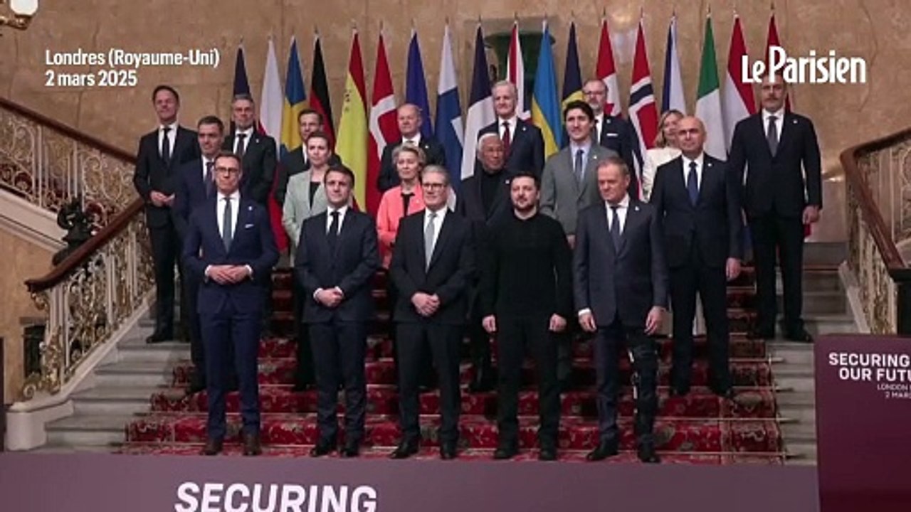 Londres : les alliés de Kiev réunis face à un « moment unique pour la sécurité de l'Europe »