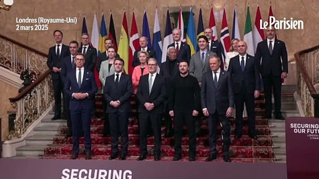 Londres : les alliés de Kiev réunis face à un « moment unique pour la sécurité de l'Europe »