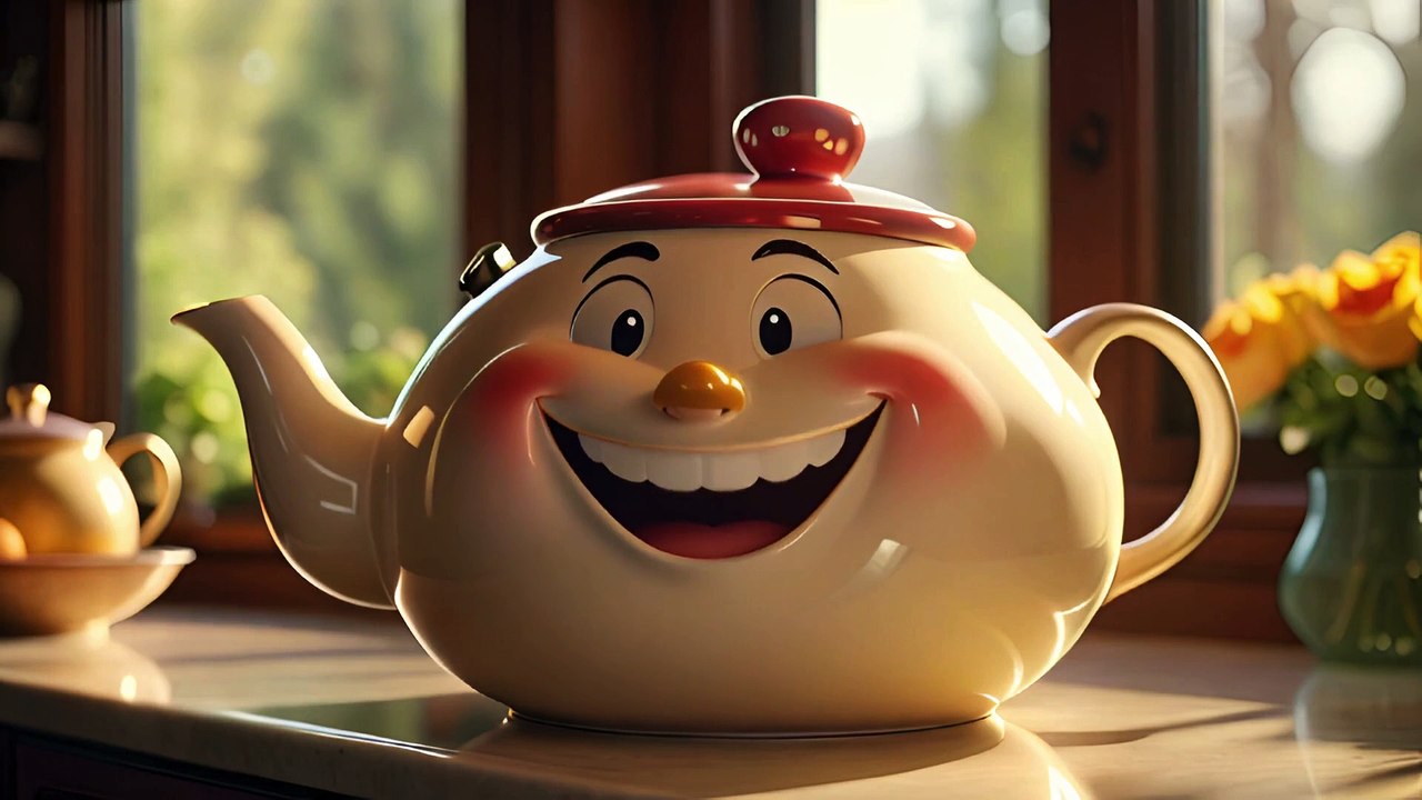 "I’m a Happy Little Teapot" ☕🎶✨-KID  SONGS