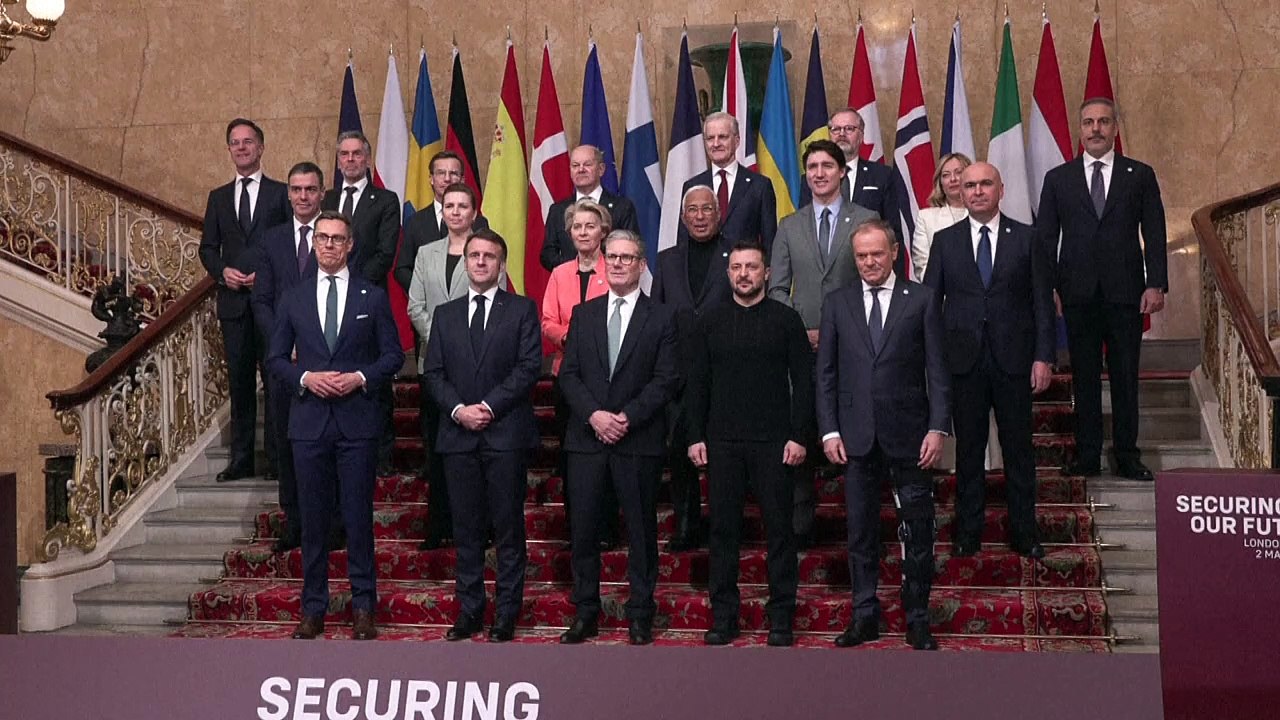 Ukraine-Gipfel in London: 'Historischer Moment für Europas Sicherheit'