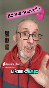 Bonne nouvelle. OUF ! Je suis rassuré 👍