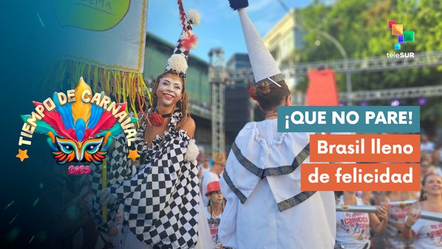 ¡Brasil de fiesta! Tercer día de carnavales en Río de Janeiro
