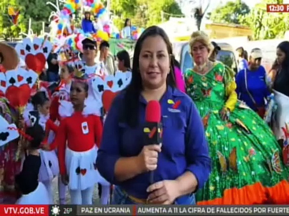 Inician desfile en celebración de los Carnavales 2025 en la capital del edo. Nueva Esparta