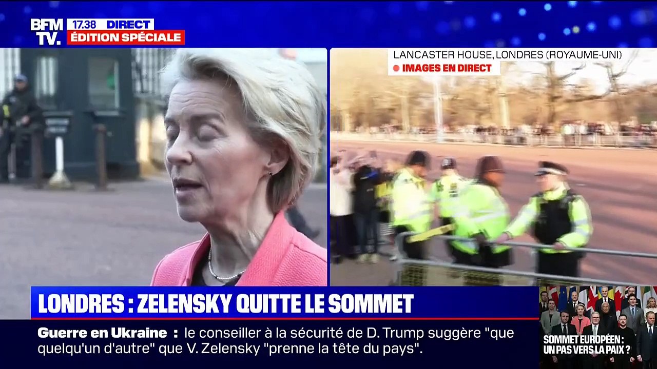 Ursula von der Leyen: "Il faut remettre l'Ukraine dans une position de force"