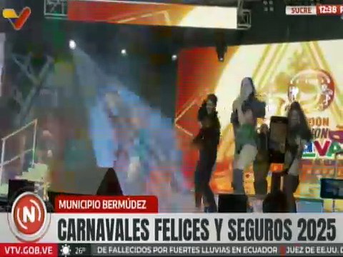 Sucre | Carúpano celebra los Carnavales Turísticos Internacionales 2025 por todo lo alto