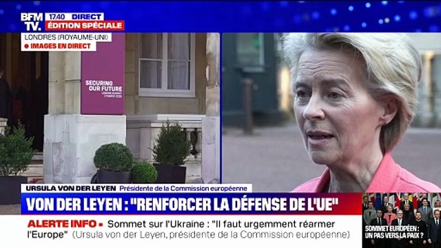 Ursula von der Leyen aux États-Unis: Nous sommes prêts, avec vous, à défendre la démocratie