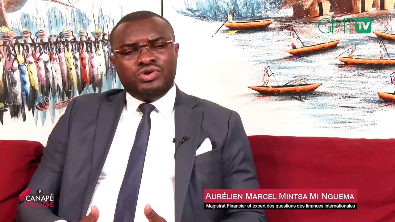 [#LeCanapéRouge] #Teaser Retrouvez Aurélien Marcel MINTSA MI NGUEMA, Magistrat Financier et expert des questions des finances internationales ce lundi 03 Mars 2025 à 21h00, face caméra sur GMTtv.