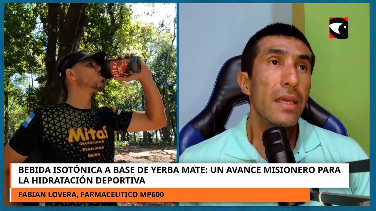 Bebida isotónica a base de yerba mate: un avance misionero para la hidratación deportiva