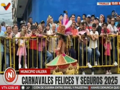 Trujillanos continúan disfrutando de los Carnavales con bandas shows, disfraces y desfiles