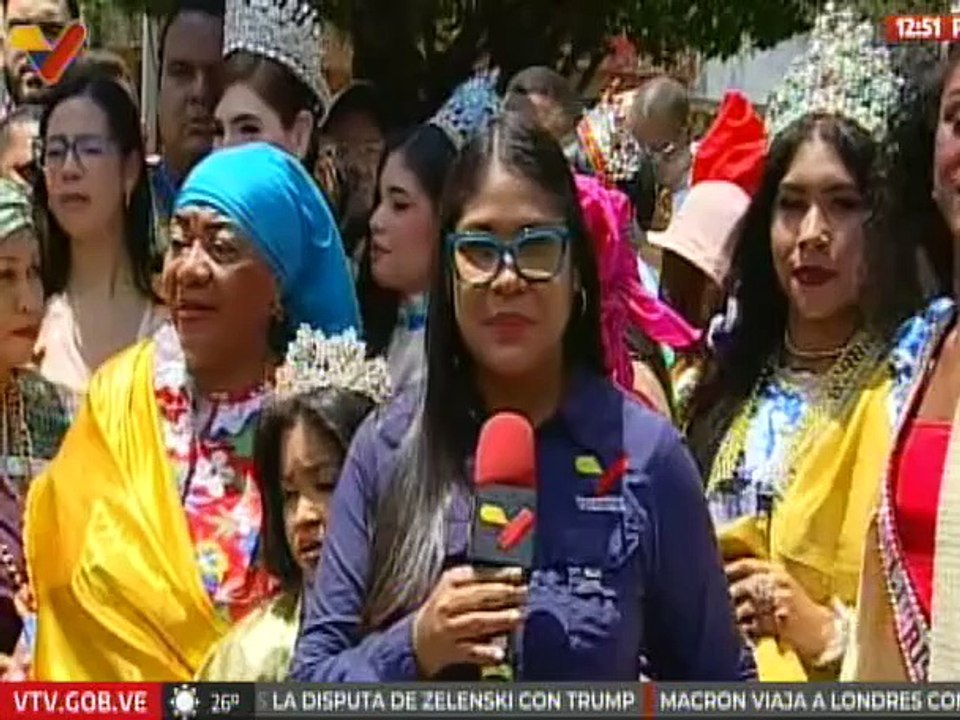 Bolívar | Gob. Ángel Marcano acompaña a las Madamas en la celebración de los Carnavales 2025