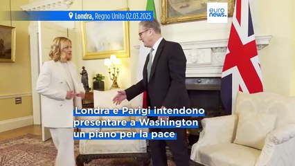 Meloni llama a Trump antes de la cumbre de Defensa y sigue sin apoyar públicamente a Zelenski