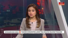 Thaksin  lawat tiga wilayah selatan Thailand