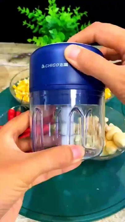 Mini USB Wireless Electric Garlic Chopper