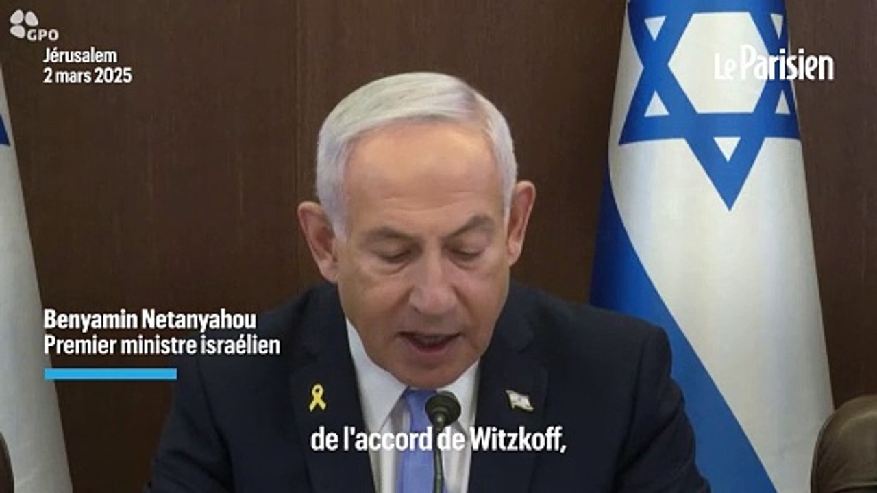 Israël suspend l'entrée de marchandises dans Gaza