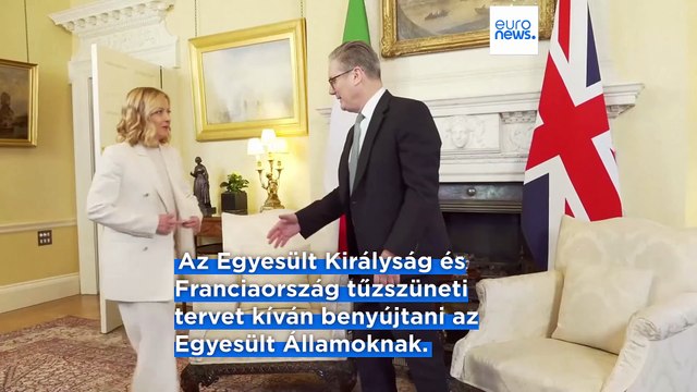 Meloni: Olaszország és az Egyesült Királyság hidakat építhet az USA és Európa között