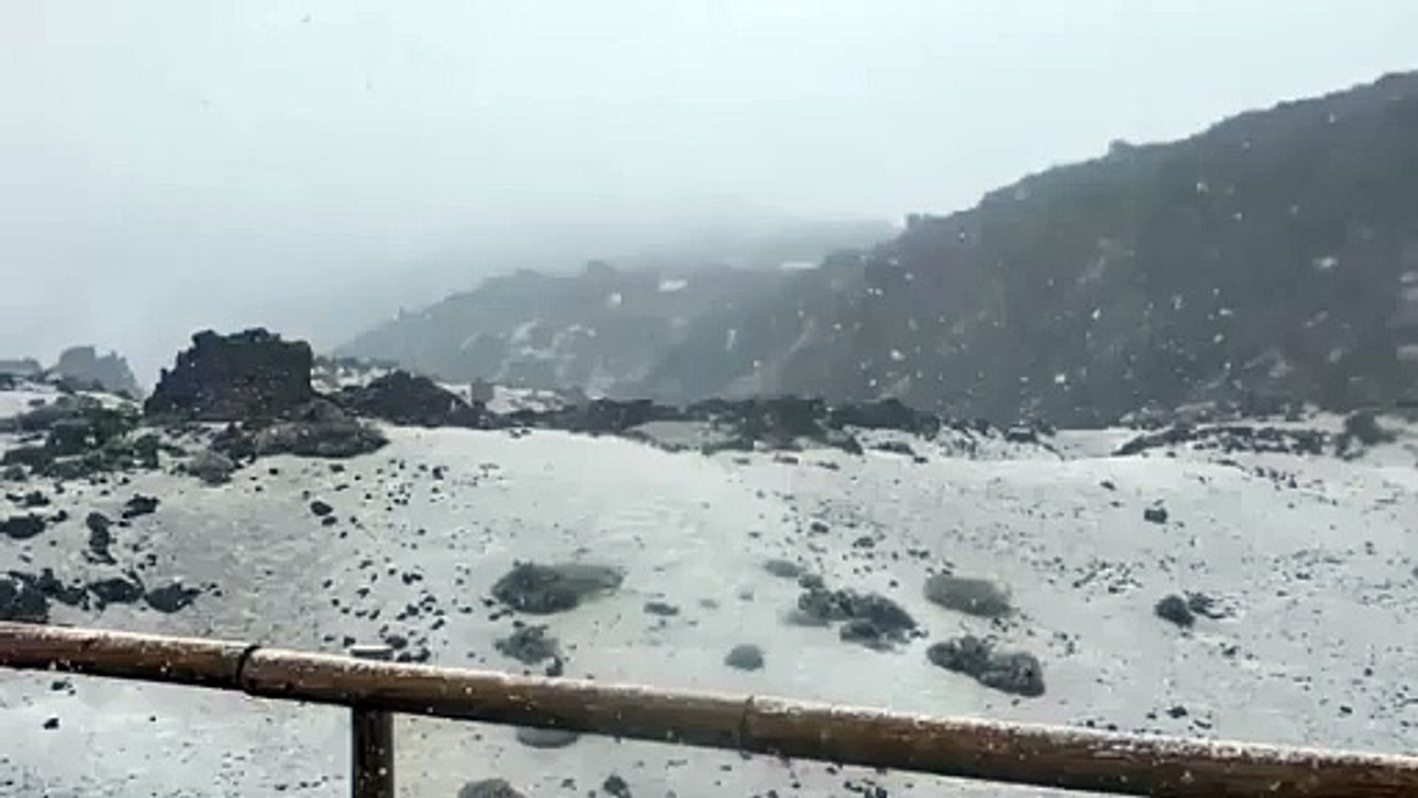 El Teide nevado