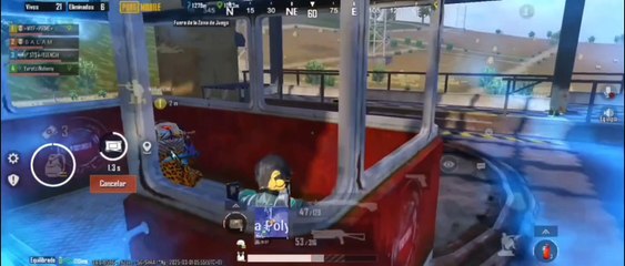 Pubg Mobile | partida en squad sin evento