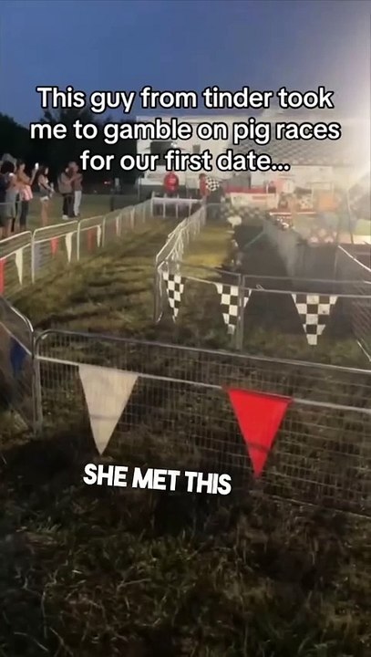 Her first date with this guy was different