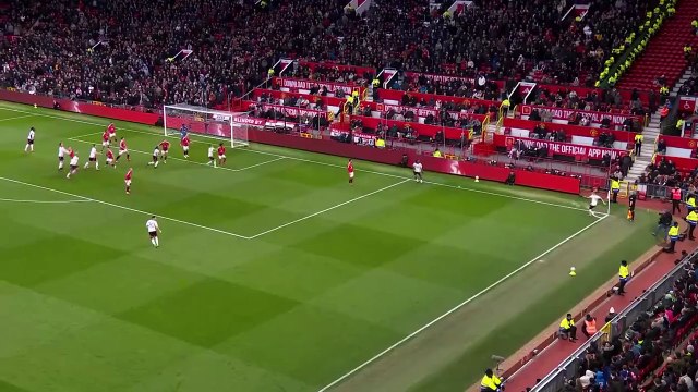 GOAL _ Calvin Bassey _ Manchester United 0-1 Fulham _ Fifth Round _ Emirates FA Cup 2024-25