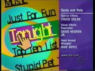 Santa and Pete CBS Split Screen Credits