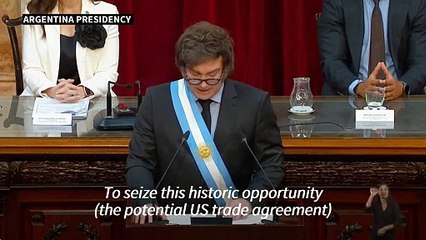 Argentine President Milei considers leaving Mercusor bloc to pursue US trade deal