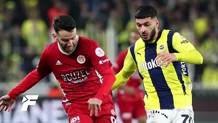 Fenerbahçe - Antalyaspor maçı (VİDEO)