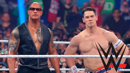 WWE:John Cena "confirma" su cambio de bando a los rudos y The Rock lo apoya