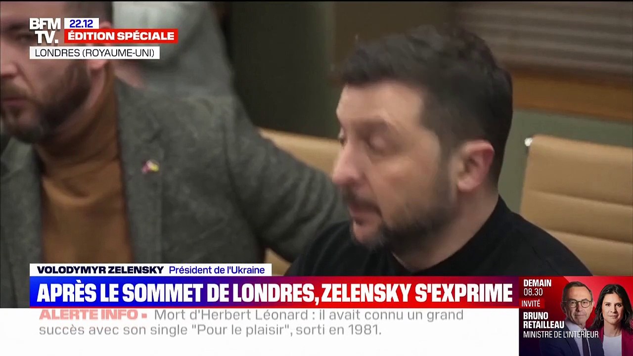 Volodymyr Zelensky, au sujet des États-Unis: "Je pense que nos relations vont continuer"