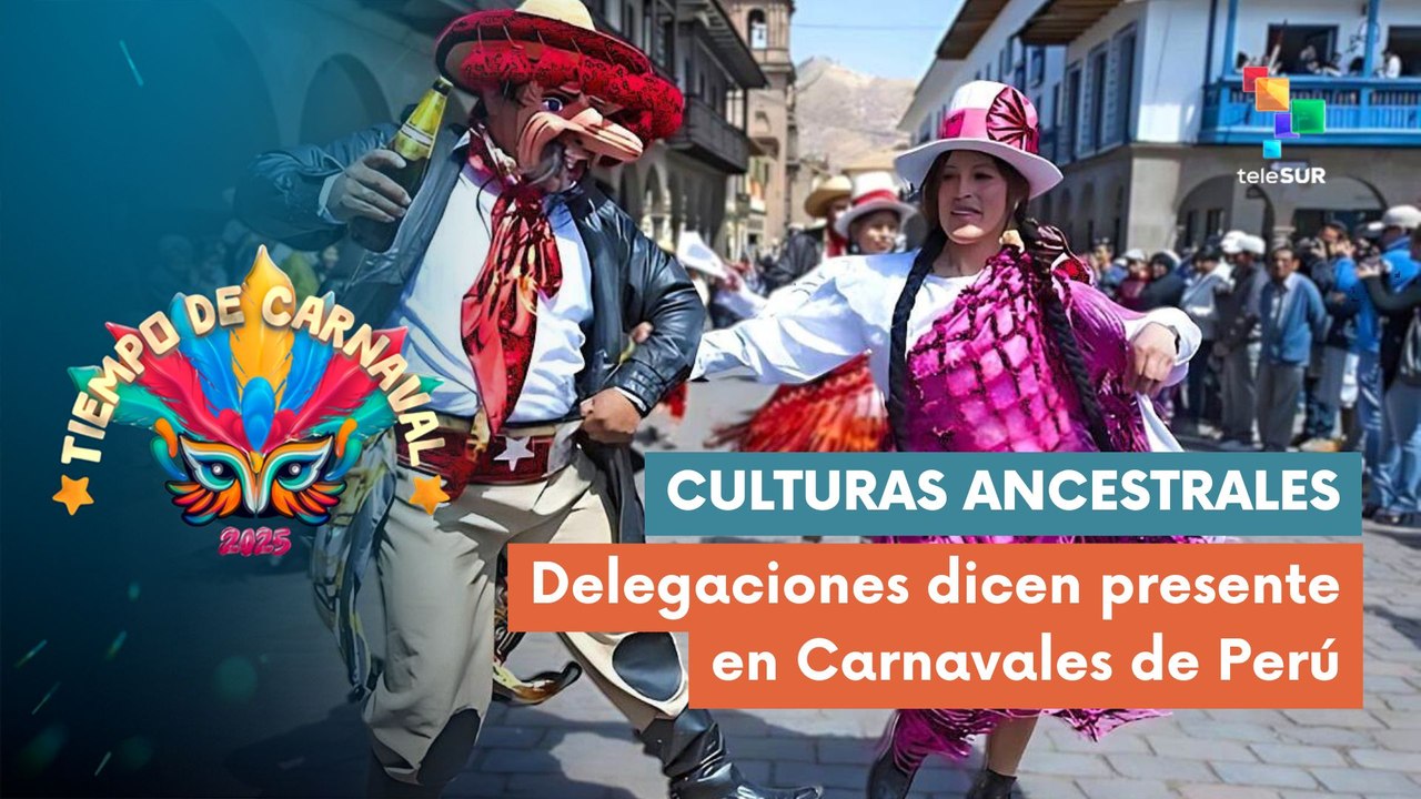 Cajamarca celebra concurso de comparsas