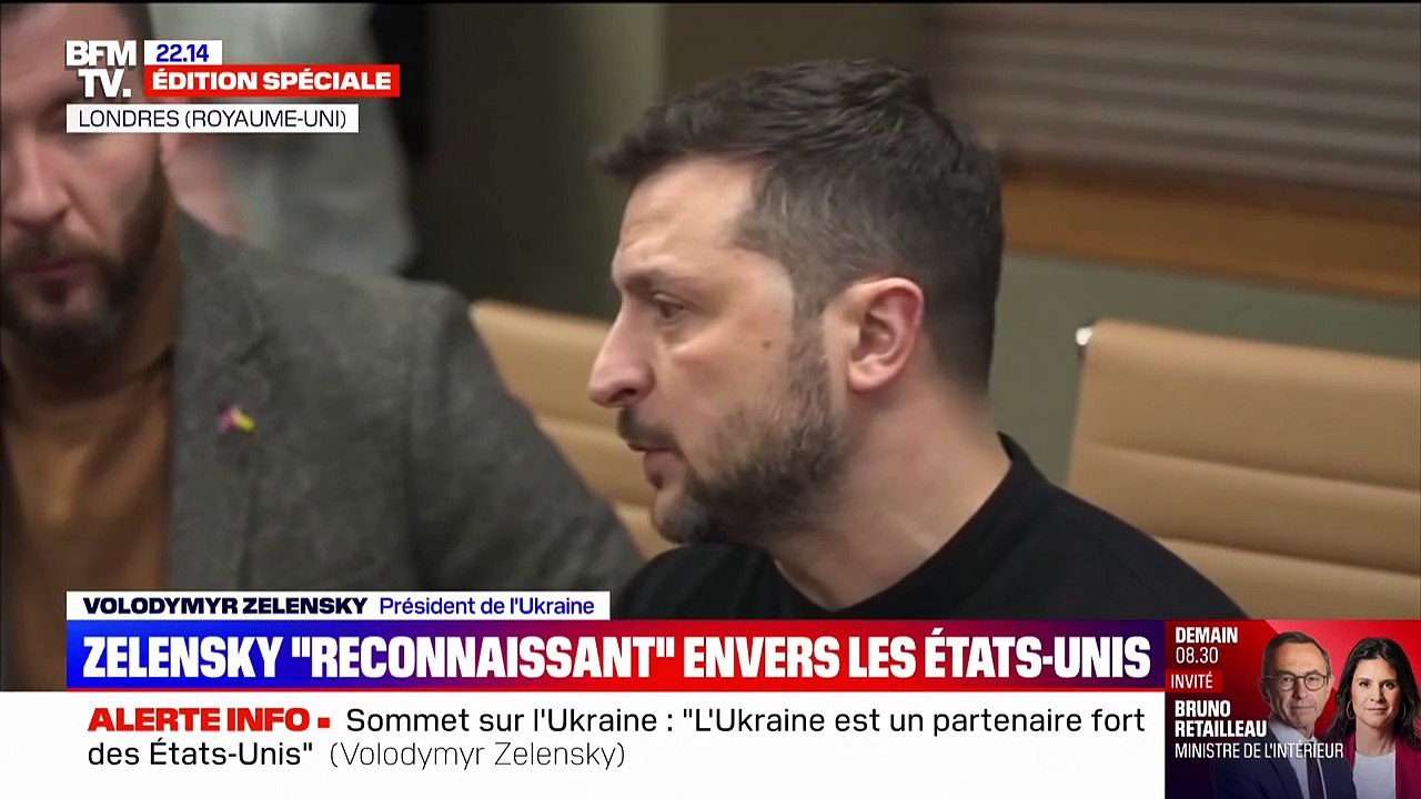 Sommet de Londres sur l'Ukraine: Volodymyr Zelensky fait le bilan