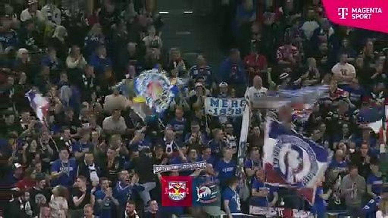 Highlights von EHC Red Bull München - Adler Mannheim