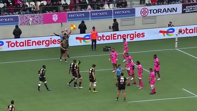 TOP 14 - Essai de pénalité (SR) - Stade Français Paris - Stade Rochelais