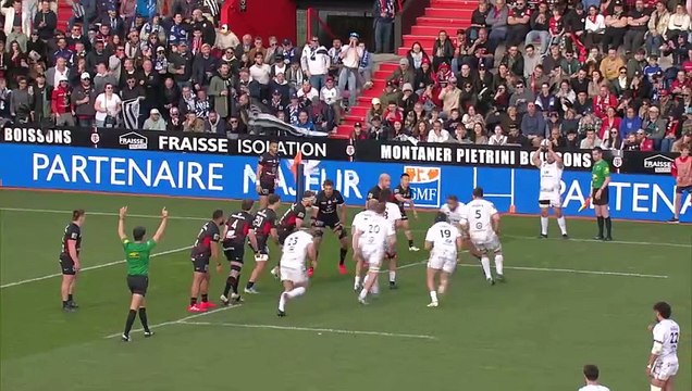 TOP 14 - Essai de Tani VILI (RCV) - Stade Toulousain - RC Vannes