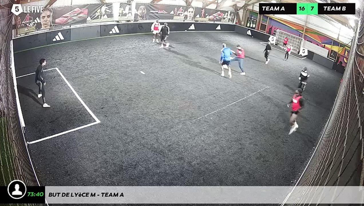 But de Lyèce M - Team A