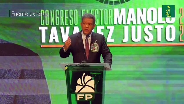 Leonel Fernández afirma que Abinader simula que está inaugurando obras