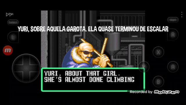 Art of Fighting Robert Garcia vs Mr. Big falas traduzidas para o português