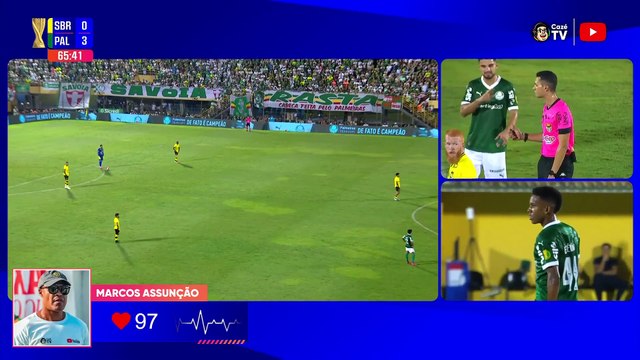 São Bernardo x Palmeiras (Campeonato Paulista 2025 Quartas de Final) 2° tempo