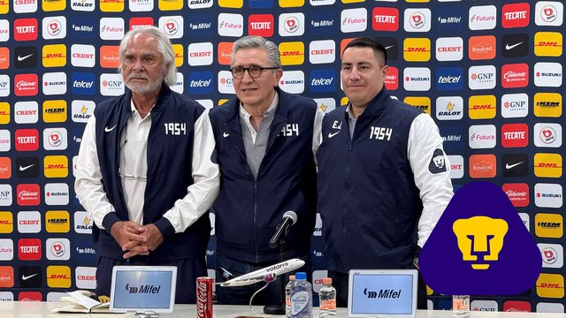 Pumas presenta oficialmente a Efraín Juárez como el nuevo DT