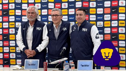 Pumas presenta oficialmente a Efraín Juárez como el nuevo DT