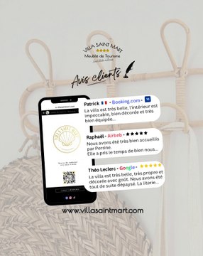Pour vos vacances en Normandie réservez la Villa Saint Mart, seul meublé de Tourisme ★★★★ à Saint Martin de Bréhal. villasaintmart.com