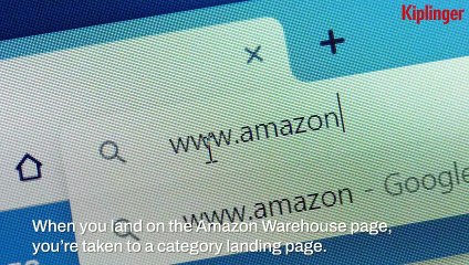 Amazon Warehouse Bargains