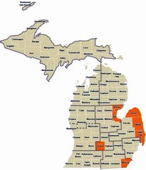 Map of Michigan. Peta Michigan. Michigan Map. Map of Michigan State. Peta Negara Bagian Michigan. Michigan State Map. Map of State of Michigan. State of Michigan Map. Peta Micigan. Peta Negara Bagian Micigan
