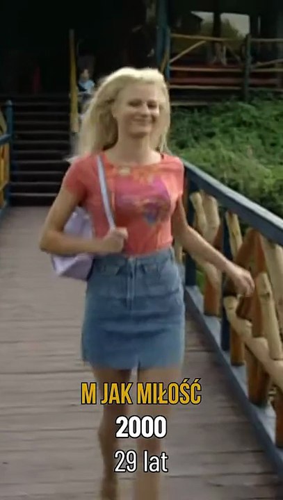 Jak Małgorzata Kożuchowska zmieniła się od początku kariery? #shorts