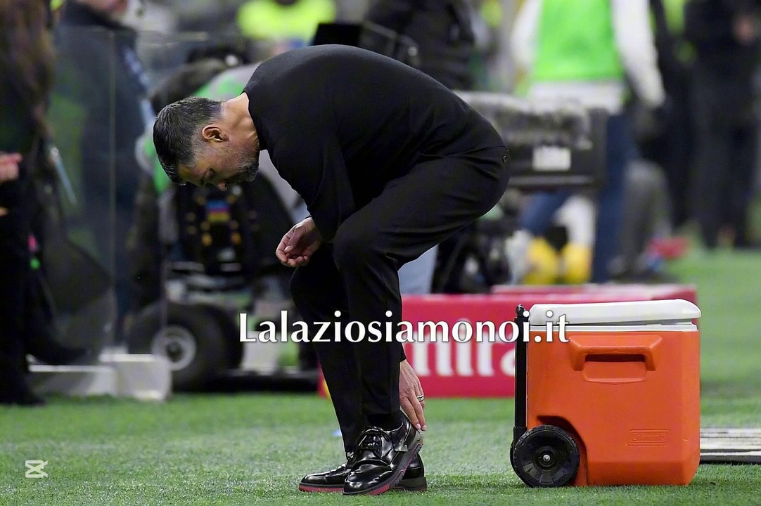 SERGIO CONCEIÇAO IN CONFERENZA STAMPA DOPO MILAN LAZIO