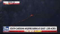 Over 175 Wildfires burning across the Carolinas