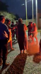 vecinos protestan por falta de agua.mp4