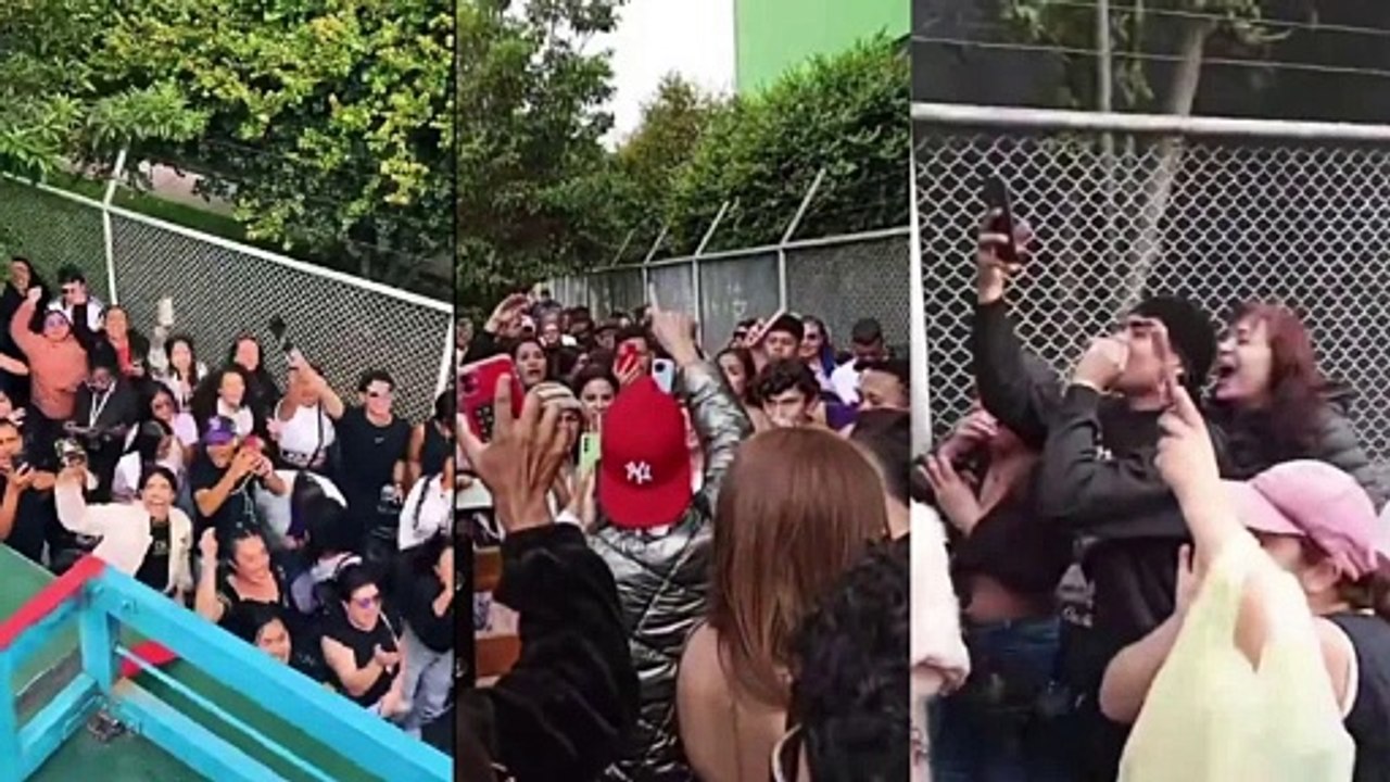 Seguidores se tomaron las afueras de La Casa de los Famosos para pedir la salida de un participante