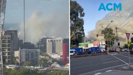 Suspicious fire engulfs Our Lady of Assumption church in South Melbourne
