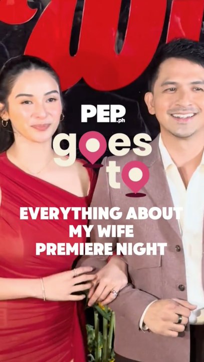 PEP Goes To Everything About My Wife red carpet premiere