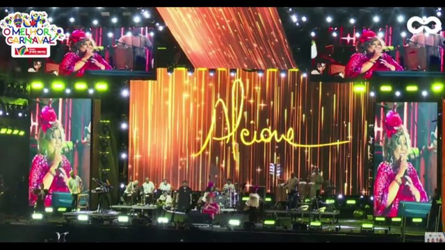 Ainda Estou Aqui: Alcione comemora em show no Recife Oscar de Melhor Filme para o Brasil